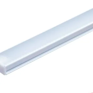 Профиль алюминиевый накладной 1707 с экраном, цвет алюминий, 3м, GS