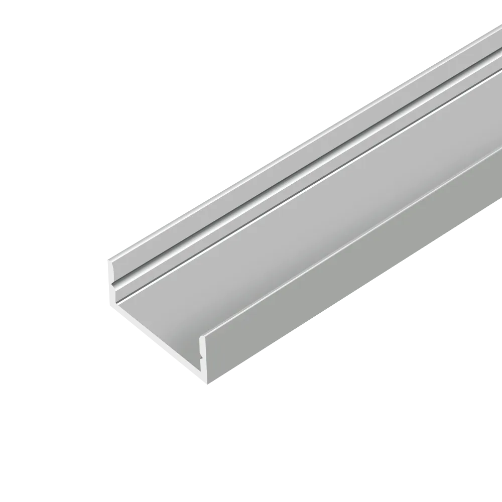 Профиль накладной AQ FORM для LED лент 15х7 2 м алюминий