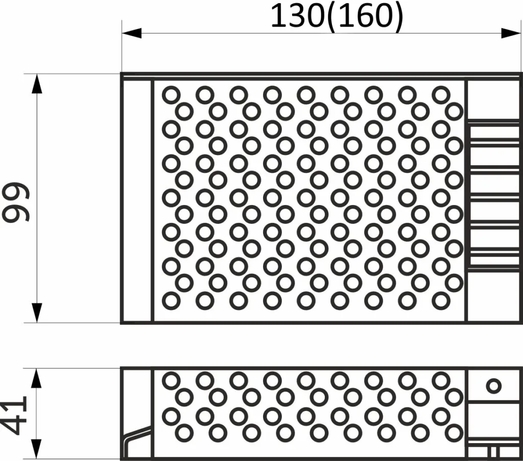 Блок питания Indoor 100W/12V, AKS