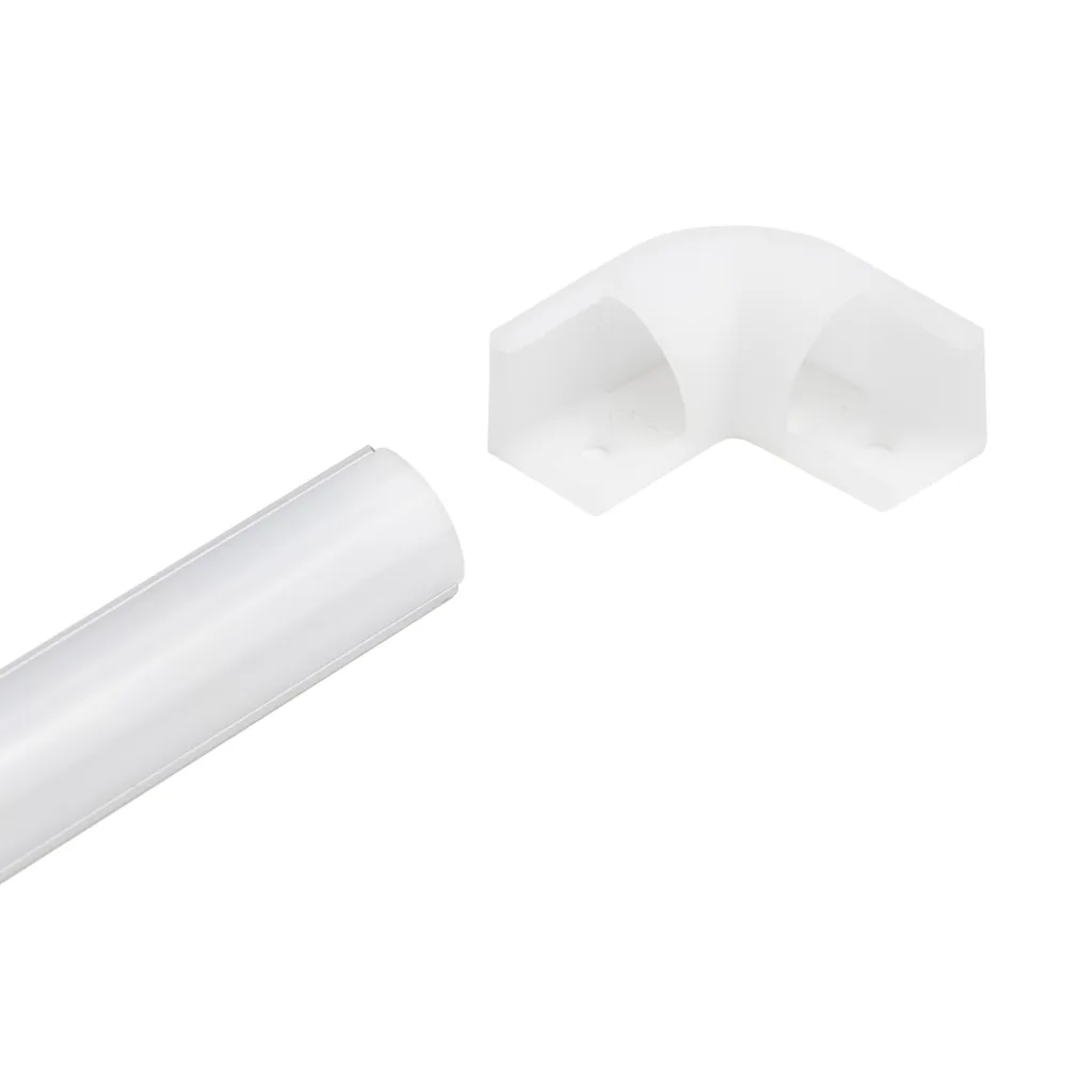 Уголок для профиля ORION-1616C, цвет белый, AKS