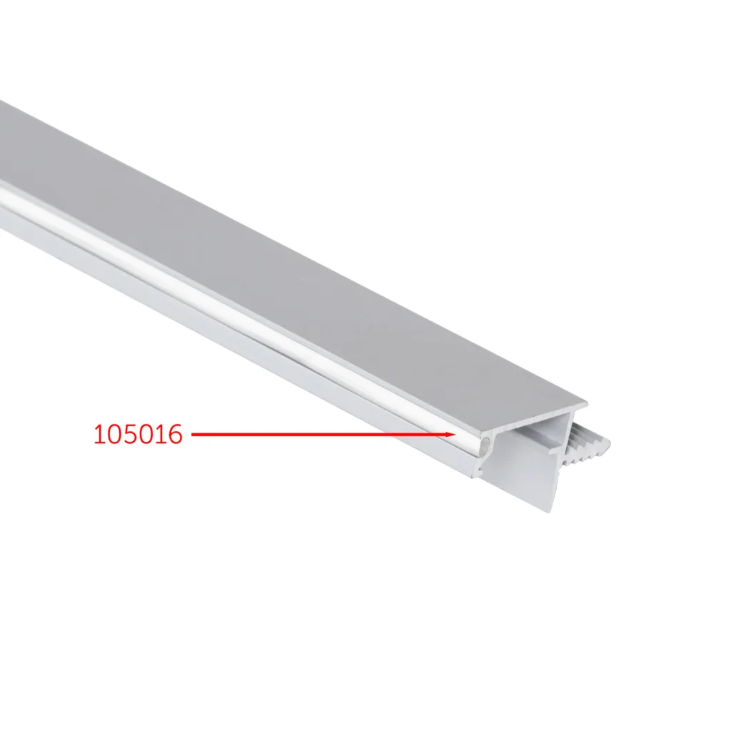 Уплотнитель для торцевого профиля CAPELLA, (1 упак = 2 м.п.), AKS