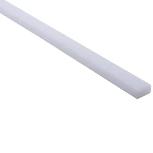 Профиль пластиковый накладной TREND 5x10, молочный, 2м, HLT