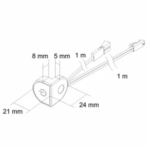 Выключатель сенсорный (диммер) LT36, 36/72W, HLT