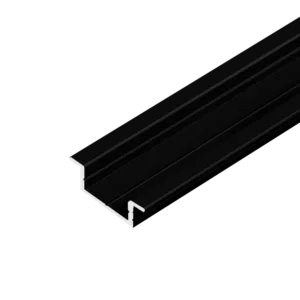 Профиль врезной AQ FORM для LED лент 15/21х7 3 м черный