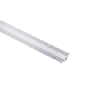 Профиль алюминиевый врезной в гипсокартон RIGEL-1513C, с экраном, цвет алюминий, 2м, AKS (в комплекте 4 заглушки)