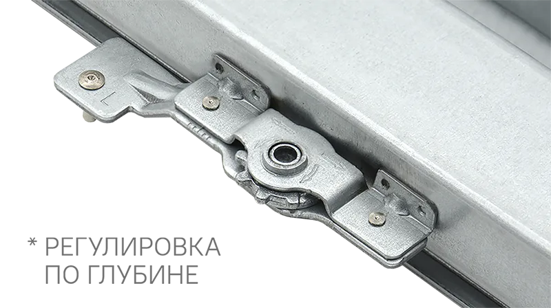 Направляющая скрытого монтажа AQ STEALTH s-push (ДСП до 19мм) 350