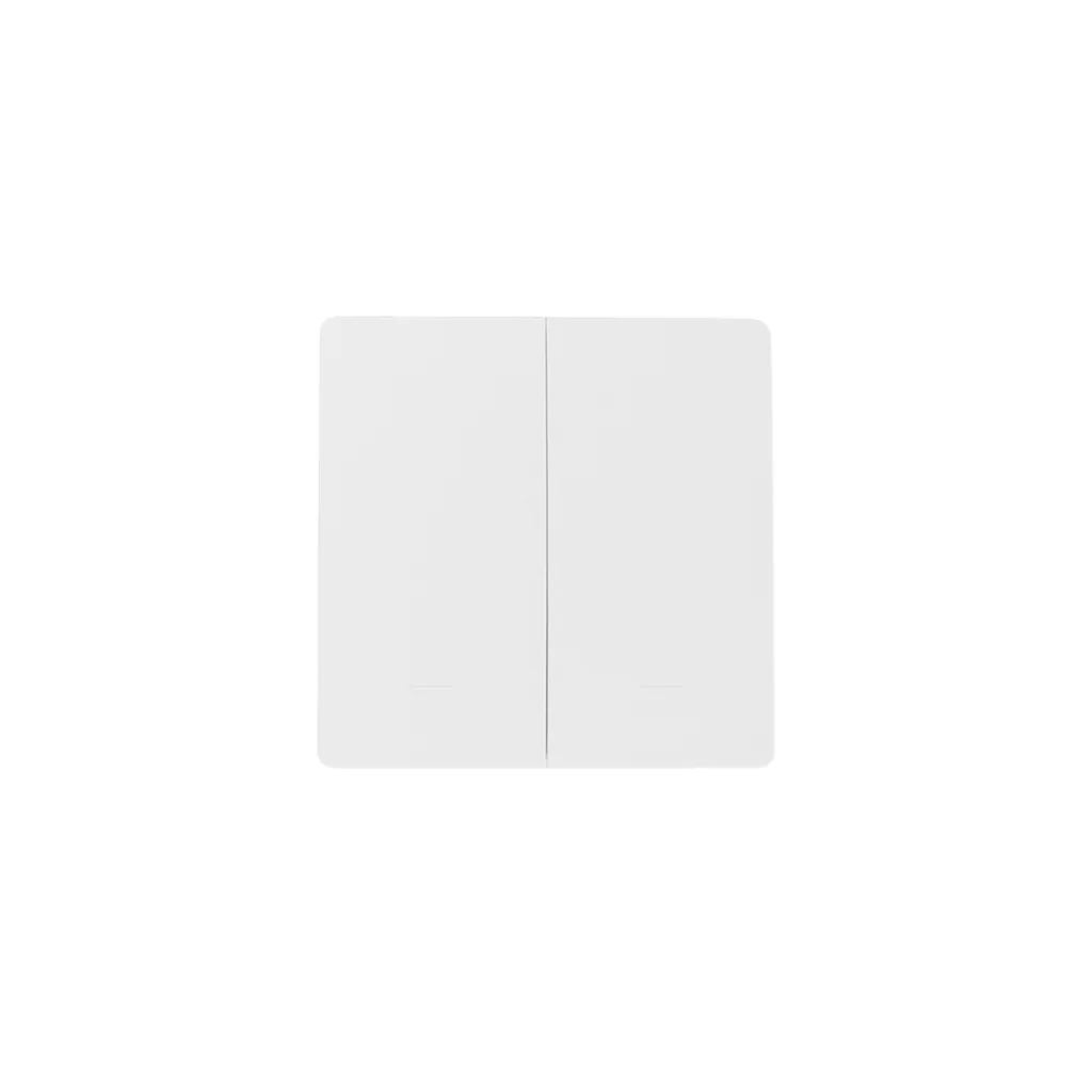 Выключатель кинетический, с реле, 2 клавиши, белый, с Wi-Fi, AKS