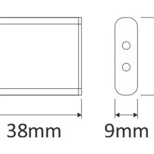 Выключатель бесконтактный на преграду, накладной, 12/24V, 36/72W, Door, HLT