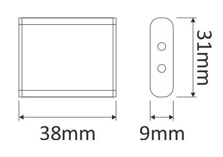 Выключатель бесконтактный на преграду, накладной, 12/24V, 36/72W, Door, HLT