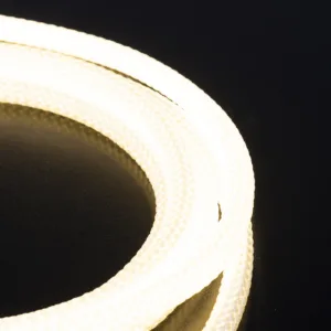 Светодиодная веревка 15W/m, 24V, 16мм, IP65, теплый белый (3000K) - 5м, AKS