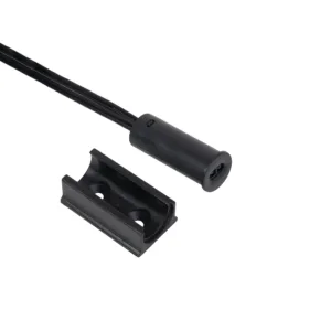 Выключатель бесконтактный на взмах, врезной/накладной, 12/24V, 60W/100W, черный, AKS