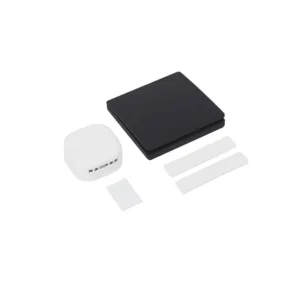 Выключатель кинетический, с реле, 1 клавиша, черный, AKS