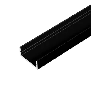 Профиль накладной AQ FORM для LED лент 15х7 2 м черный