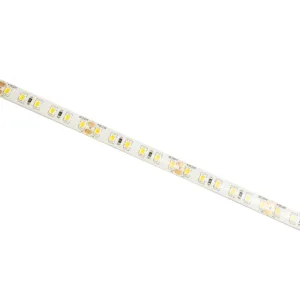 Лента светодиодная влагостойкая - 9,6W/m, 24V, 8мм, 2835, 120 д/м, IP65, хол. бел (6000К), 5м, AKS
