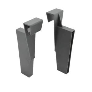 Держатель для планки поперечной AQ Linebox (2шт) графит