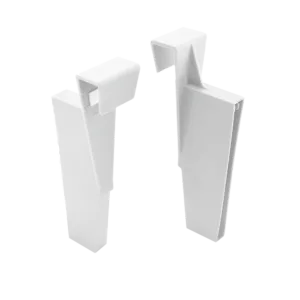 Держатель для планки поперечной AQ Linebox (2шт) белый