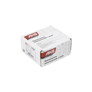 Выключатель кинетический, с реле, 1 клавиша, черный, AKS