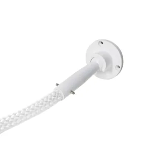 Заглушки (крепления) к светодиодной веревке, d16, тип 3 (1 компл = 2шт.), белый, AKS