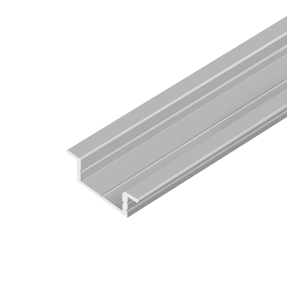 Профиль врезной AQ FORM для LED лент 15/21х7 2 м алюминий