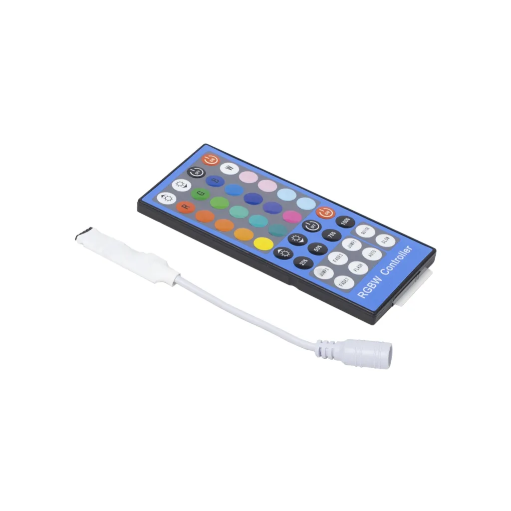 Контроллер для светодиодной ленты RGBW, с пультом, 12/24V, 192W/384W, AKS