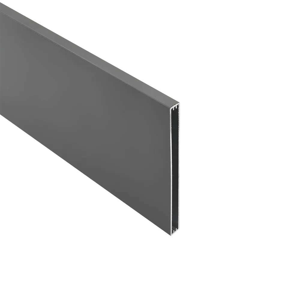 Планка поперечная AQ Linebox L=1200мм графит