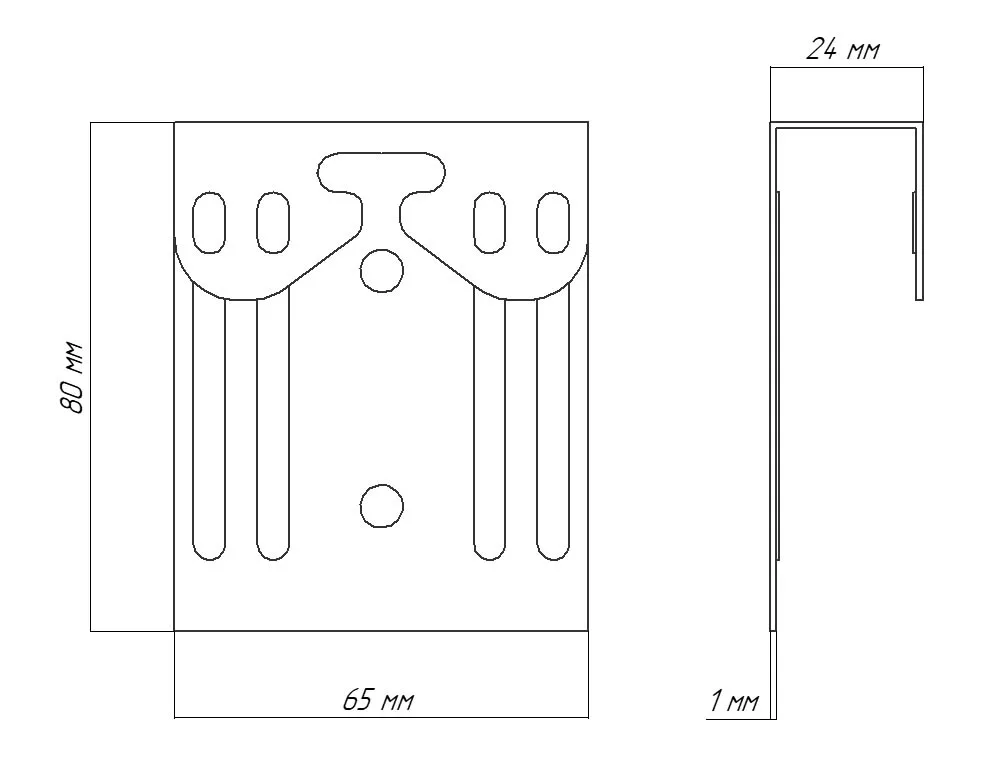 Крепление для зеркала, GLS