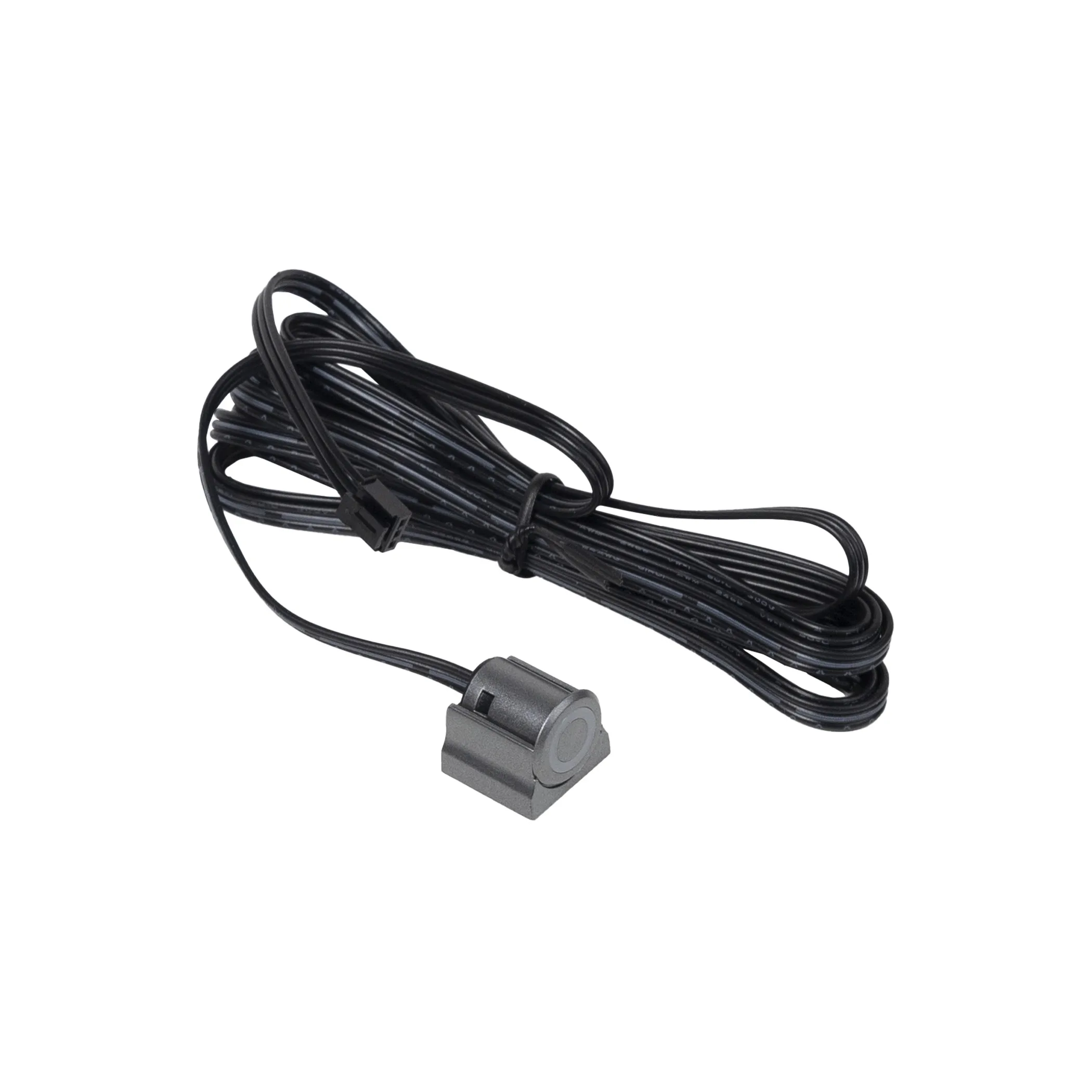Выключатель сенсорный, с диммированием, врезной/накладной, 12V/24V, 60W/120W, для блоков питания Splitter, черный, AKS