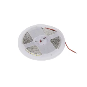 Лента светодиодная - 14,4W/m, 12V, 8мм, 2835, 180 д/м, IP20, нейтральный белый (4000K), CRI>80, 1600 Lm, 5м, AKS