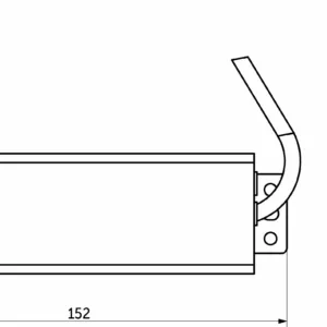 Блок питания Aqua 60W/12V, IP67, водонепроницаемый, AKS