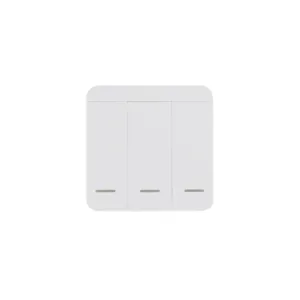 Выключатель беспроводной, с реле, 3 клавиши, белый, AKS
