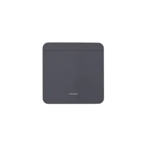 Выключатель беспроводной, с реле, 1 клавиша, графит, AKS