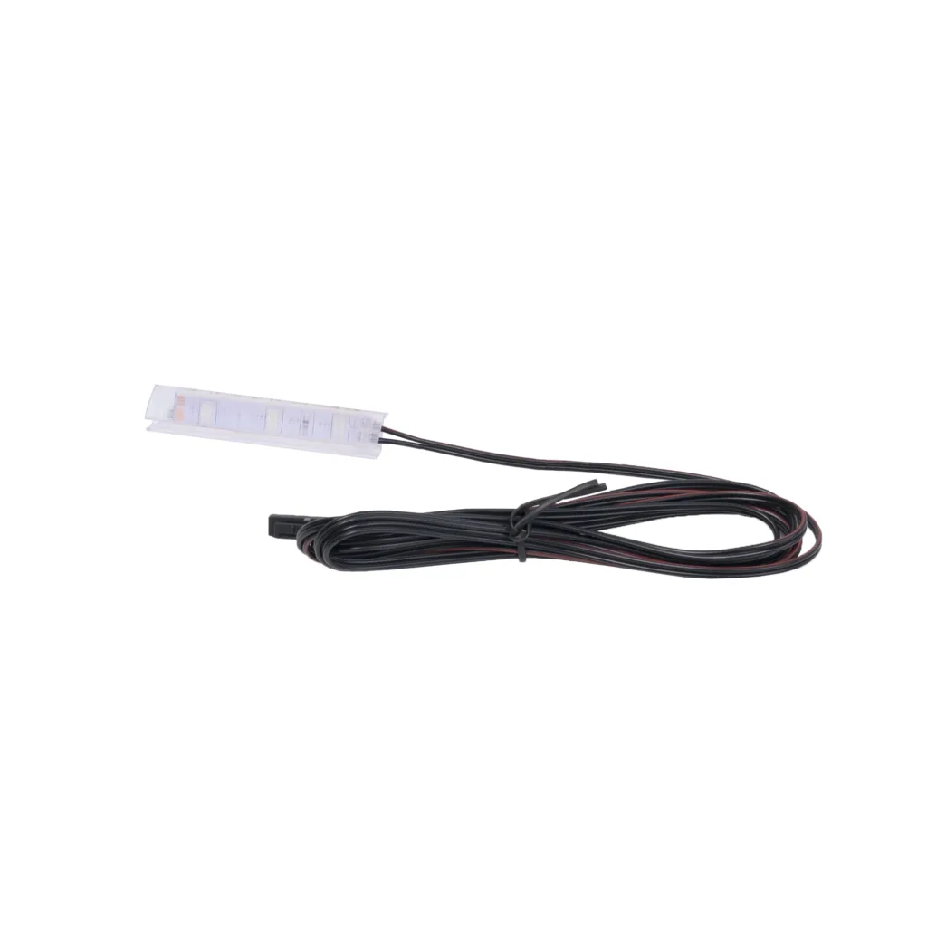 Клипса светодиодная klips-p-04, 12VDC/0,25W, пластиковая, синий, AKS
