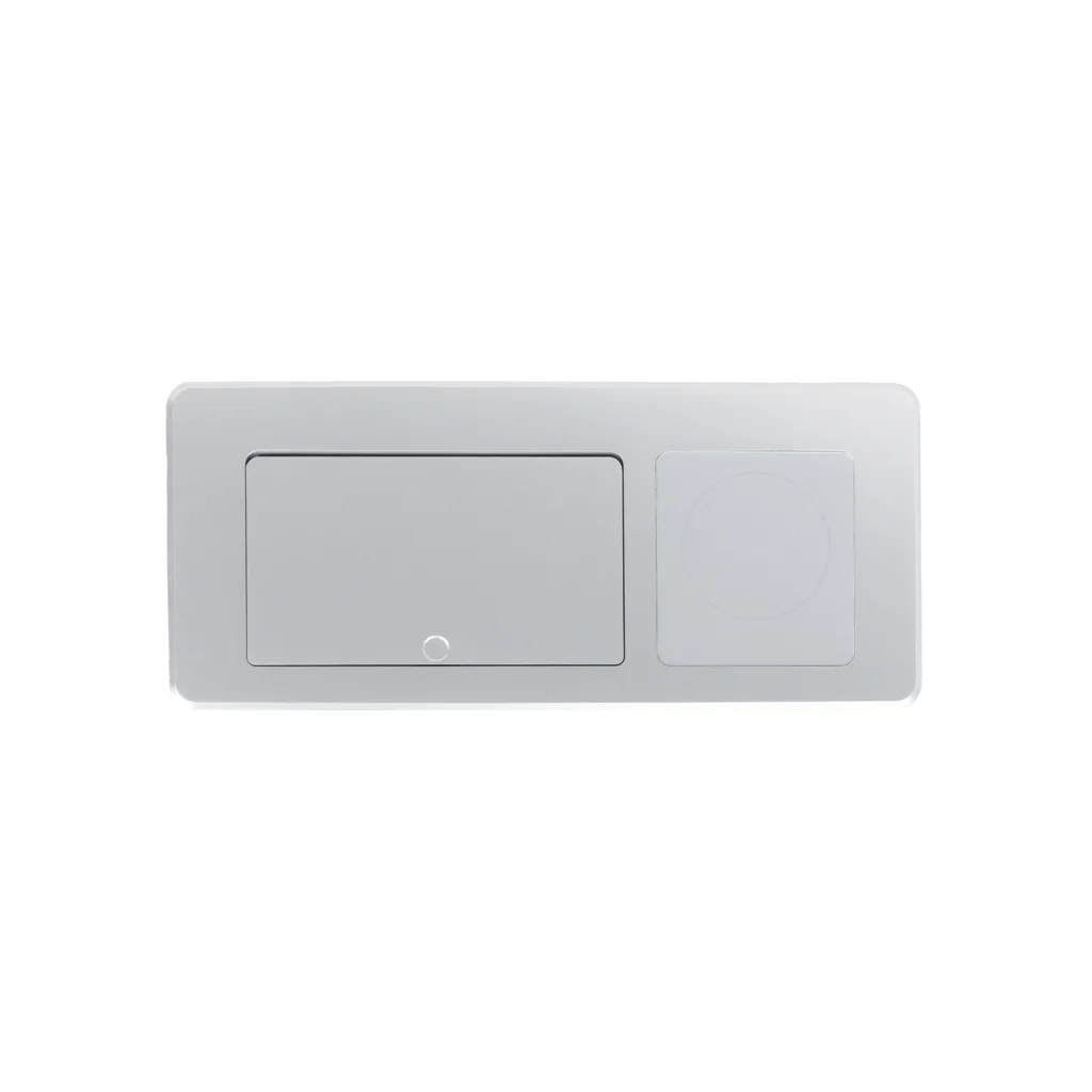 Выдвижной удлинитель Nova 5, 2 розетки, USB A + C, беспроводная зарядка, алюминий, AKS