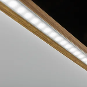 Профиль алюминиевый врезной GLAX PA-GLAX-AL (2 м.), цвет серебро, GTV