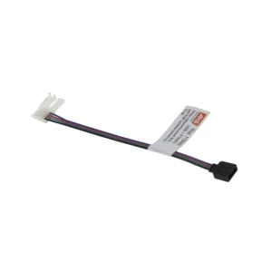 Шнур соединительный для светодиодных лент RGB шириной 10мм (коннектор - лента), 15 см, AKS