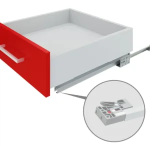 Направляющие скрытого монтажа В-Slide DB7772Zn/300