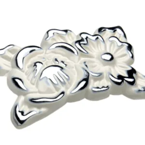 Мебельная ручка LACE RC088CP/W.4