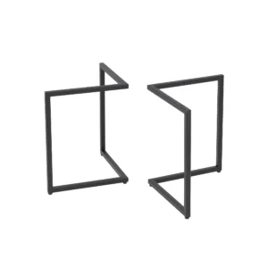 Подстолье TRES h432, черный (1 компл. = 2 шт.) AKS