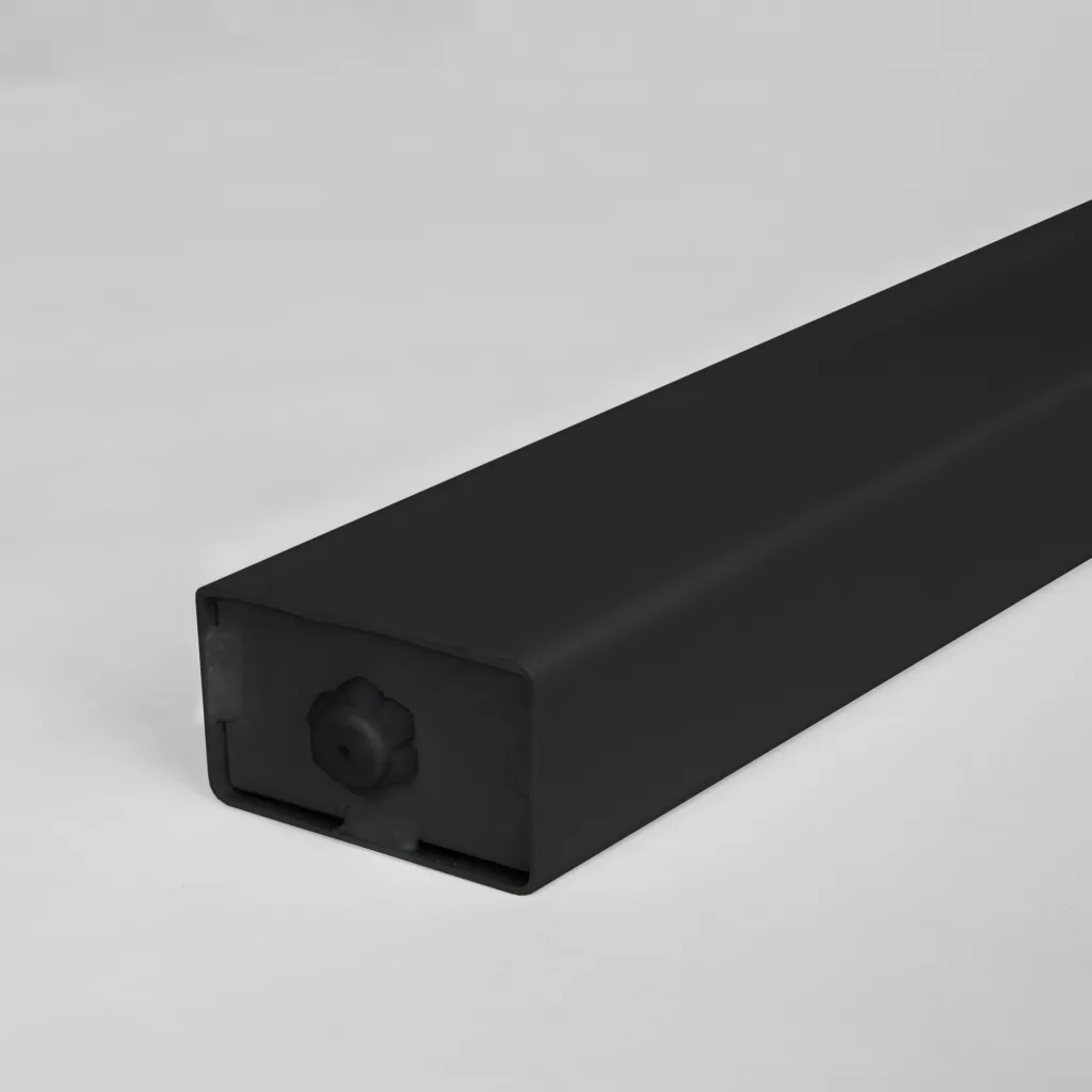 Опора меб. LINK h710, черный (1 компл. = 4 шт.) AKS