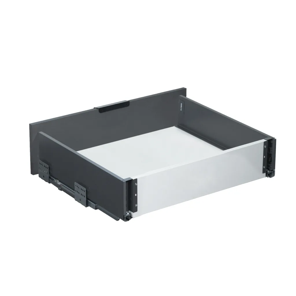 Система ящиков Slimbox Evolution L-400 H=116 графит SOFT CLOSE ДСП16мм