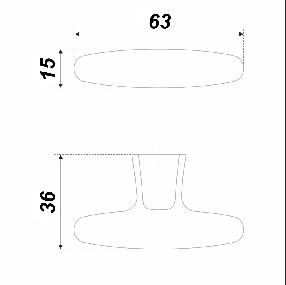 Мебельная ручка THOR RC304MBSN.4