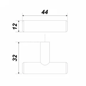 Мебельная ручка RC200BN.5