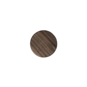 Ручка меб. кнопка деревянная TERRA орех, AKS