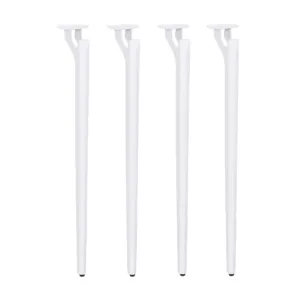 Опора меб. BOND h720, белый муар (1 упак. = 4 шт.) AKS