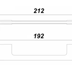 Мебельная ручка EOS RS193CP.4/192