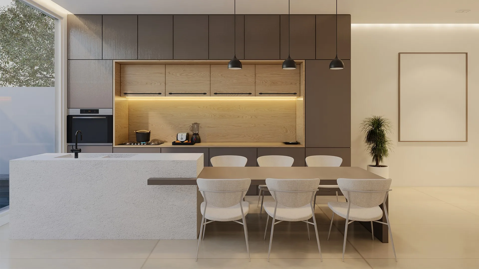 Мебельная ручка PROGRESSA RS551BL.1/480