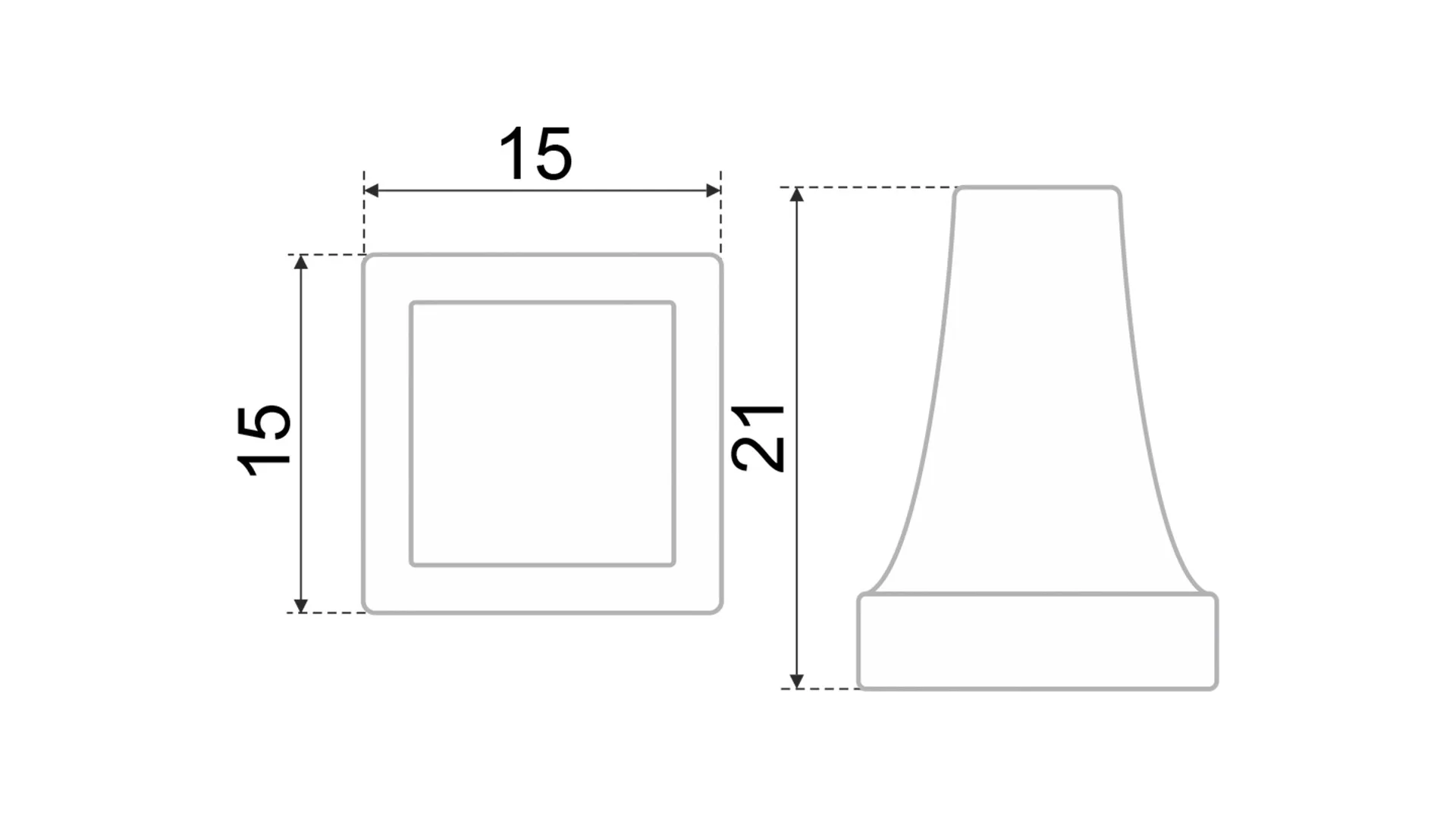Мебельная ручка CRYSTAL RC425CP/CrT.4