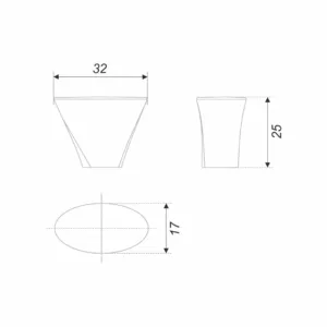 Мебельная ручка JET RC219SG.4