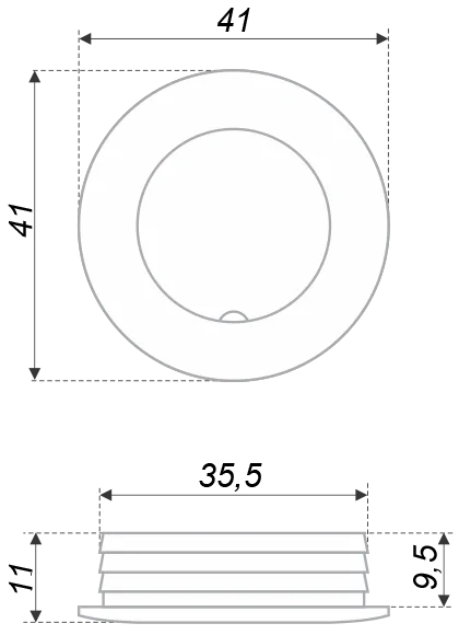 Мебельная ручка RC419CP.1