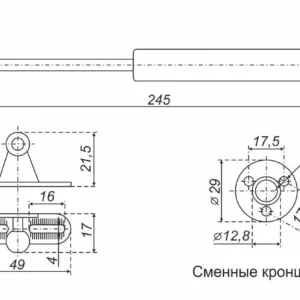 Газовый лифт GL105GR/80/1